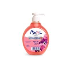 JAB. AVAL LIQUIDO ANTIBAC FERIA DE FLORES 400ML