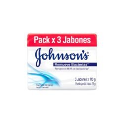JAB. JOHNSON ADULTO REMUEVE BACT ORIG PACK 3UN X 110GR