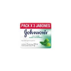 JAB JOHNSON ADULTO ALOE PACK 3UN X 110GR