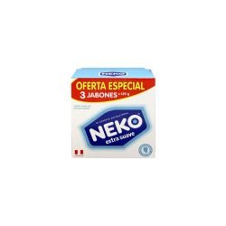 JAB NEKO EXTRA SUAVE PACK 3UN X 125G