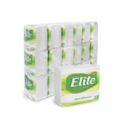 SERVILLETA ELITE CORTADA 18 BOL X 200 UN(VERDE)