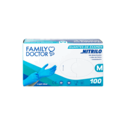 GUANTES NITRILO M 10DSP X 100UN
