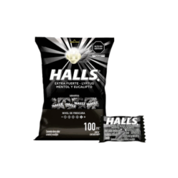 HALLS STRONG 30BOL.100UN.300G