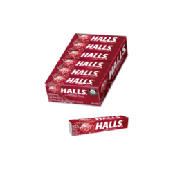 HALLS CHERRY 30 DSP X 12UN(BARRA)