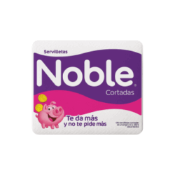SERVILLETA NOBLE CORTADA 18PAQ X 170T