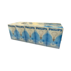 FOCOS. PHILIPS CLARA 60 WATT 10 PQT X 10 UN