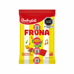 GOMA. AMBROSOLI FRUNA 12UN.70GR(MINI)