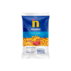 FIDEO NICOLINI CODO RAYADO 20UNX250GR